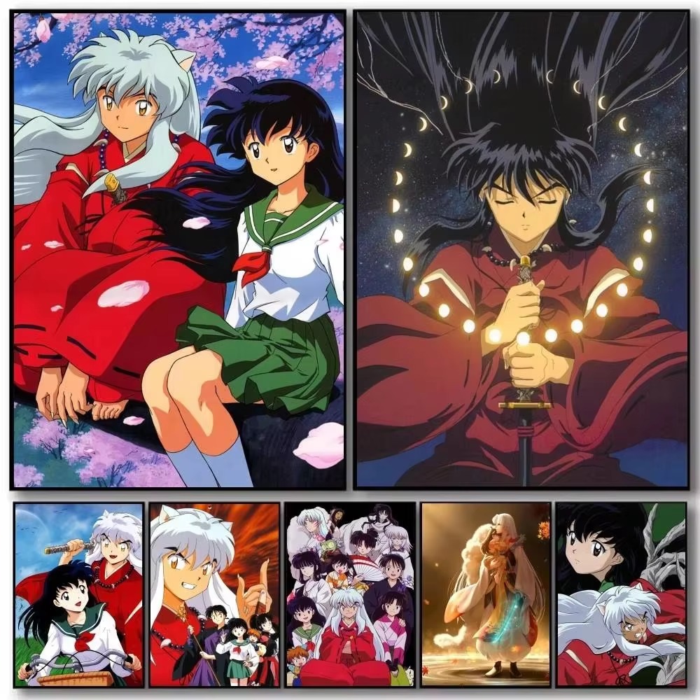 Wallpaper Art And Craft - DIY 5D Diamond Painting, Inuyasha Anime