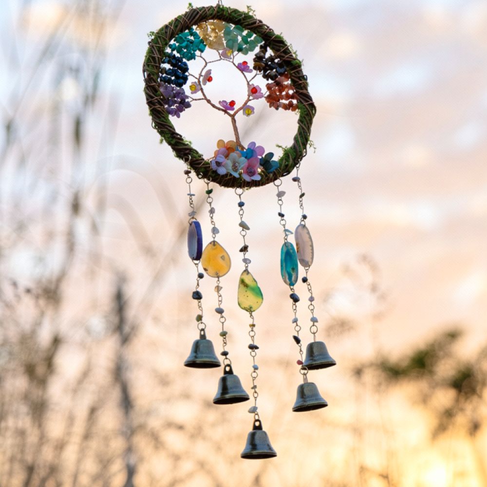 Art Craft Room Ideas - Handmade Tree Of Life Agate Ornament