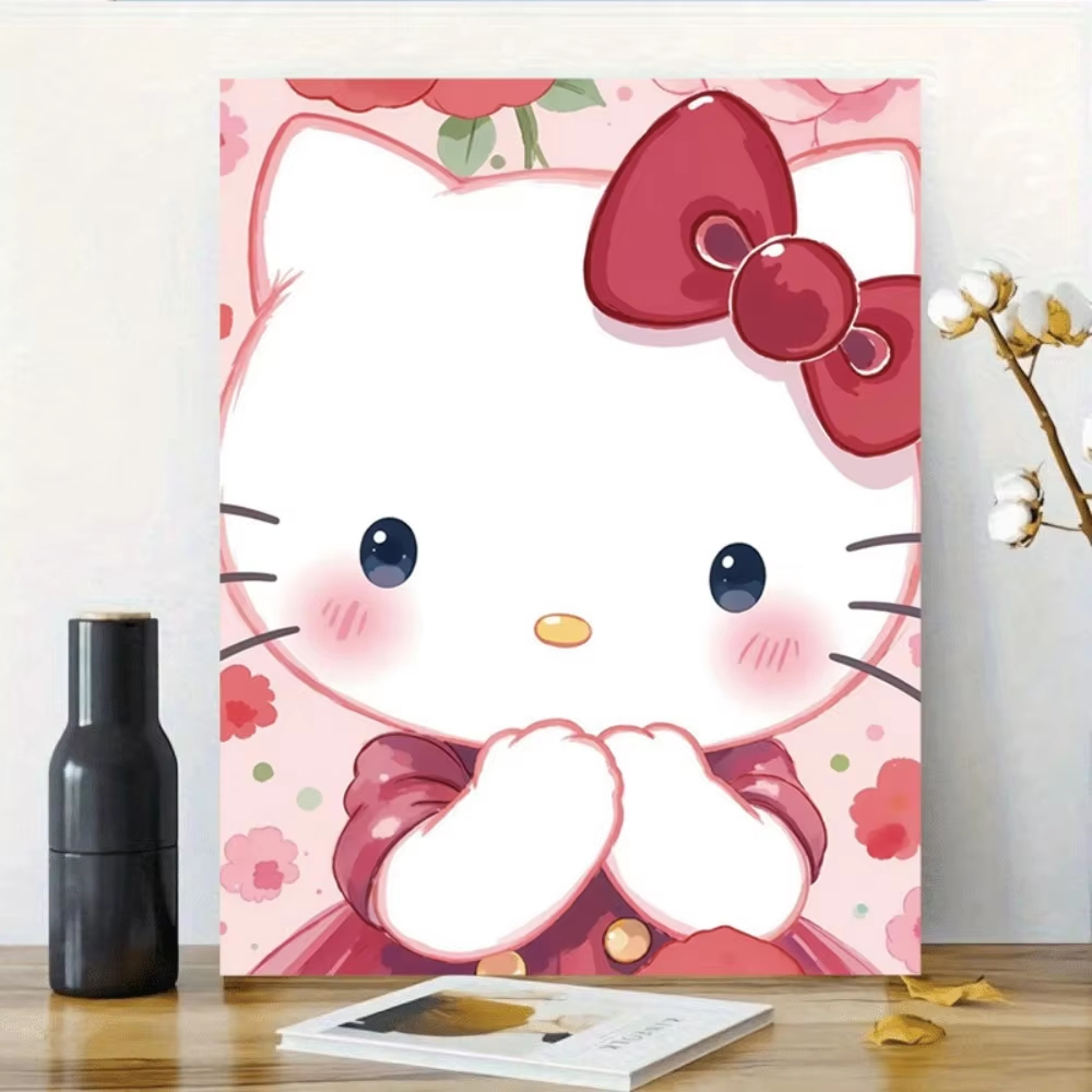 Wallpaper Art And Craft - 5D DIY Diamond Painting Kit Sanrio
