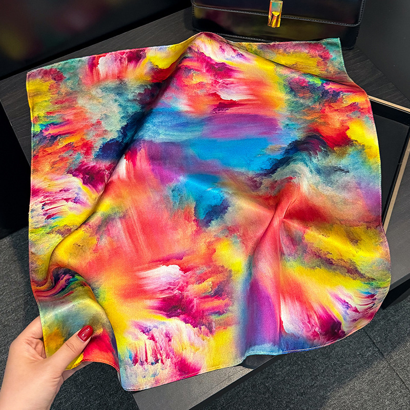 100% Real Silk Scarf Luxury Ke - đánh giá và giá Silk Painting Dye