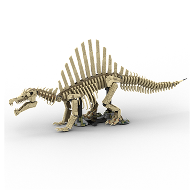 2246pcs MOC Dinosaurs Spinosau - đánh giá và giá Art Craft Dinosaurs