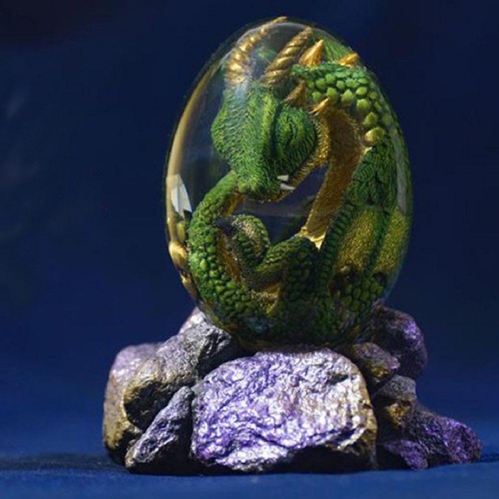 Lava Dragon Egg Statue With St - đánh giá và giá Art Craft Dinosaurs