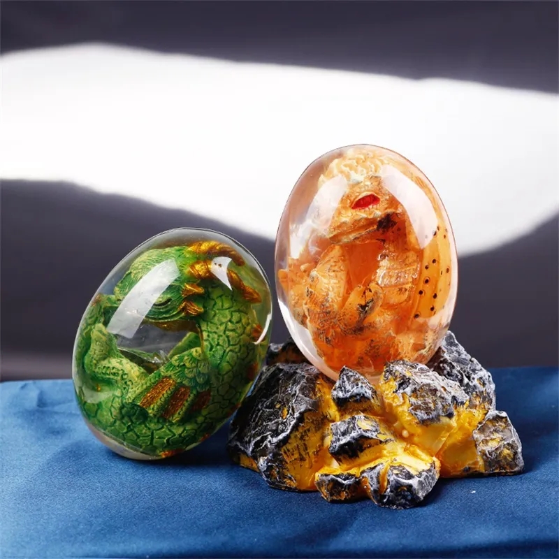 Lava Dragon Egg Statue With St - đánh giá và giá Art Craft Dinosaurs