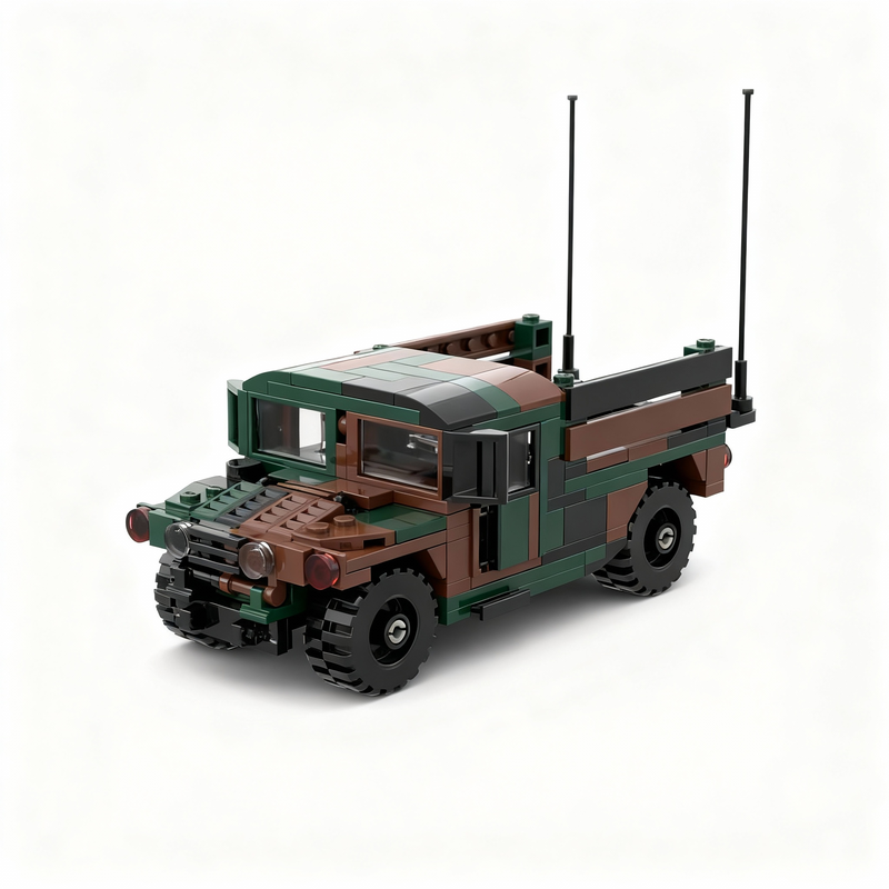 246pcs MOC Cars HMMWV Humvee H - đánh giá và giá Art Craft Building