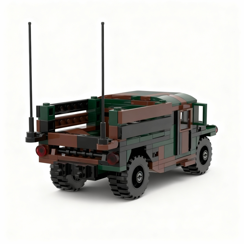 246pcs MOC Cars HMMWV Humvee H - đánh giá và giá Art Craft Building