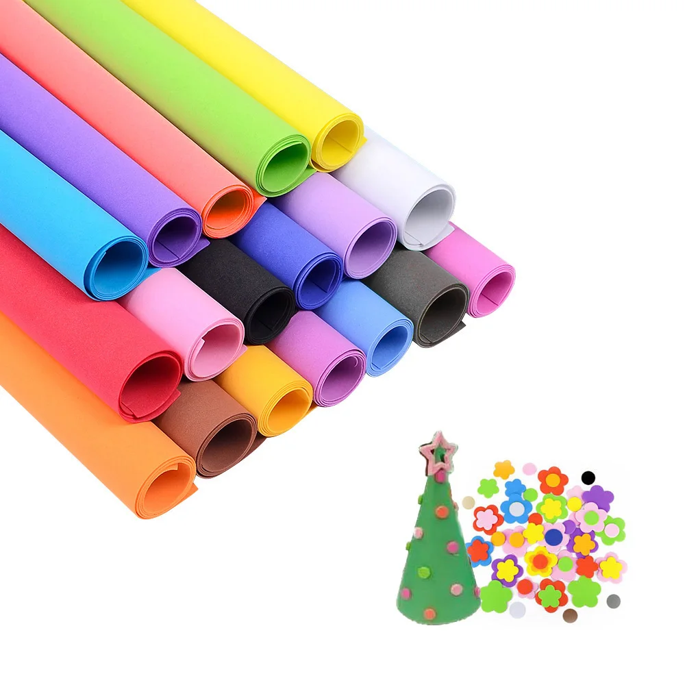 1/18Pcs Colorful EVA Foam Shee - đánh giá và giá Art Craft Birthday Party