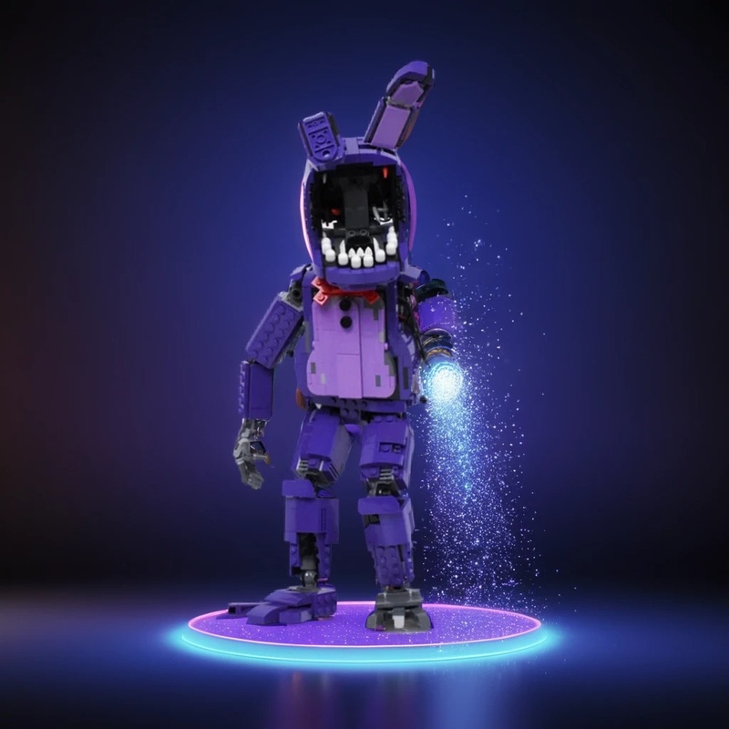 920pcs MOC Withered Bonnie Gam - đánh giá và giá Art Craft Building