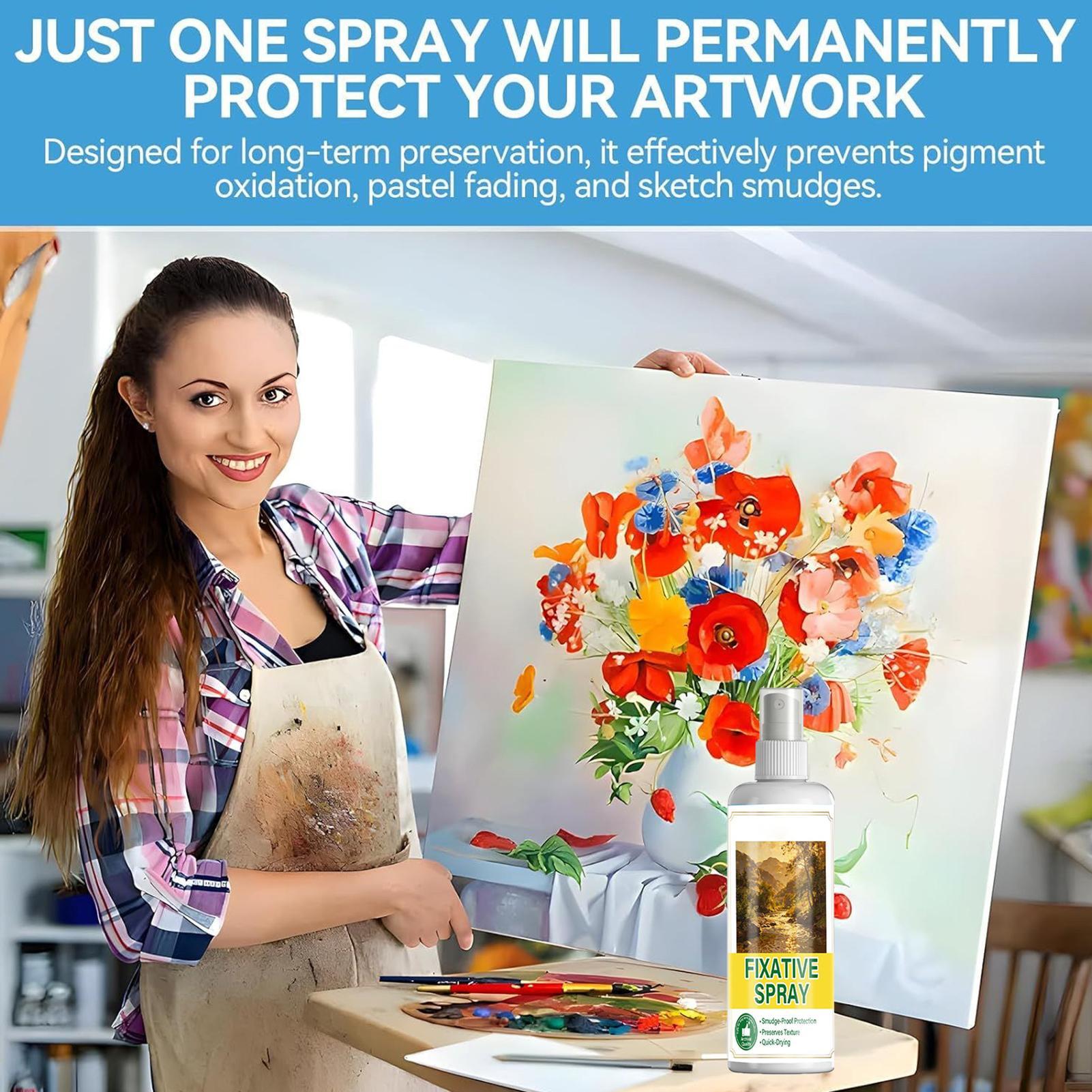Fixative Spray 120ml Quick Dry - đánh giá và giá Wallpaper Art And Craft