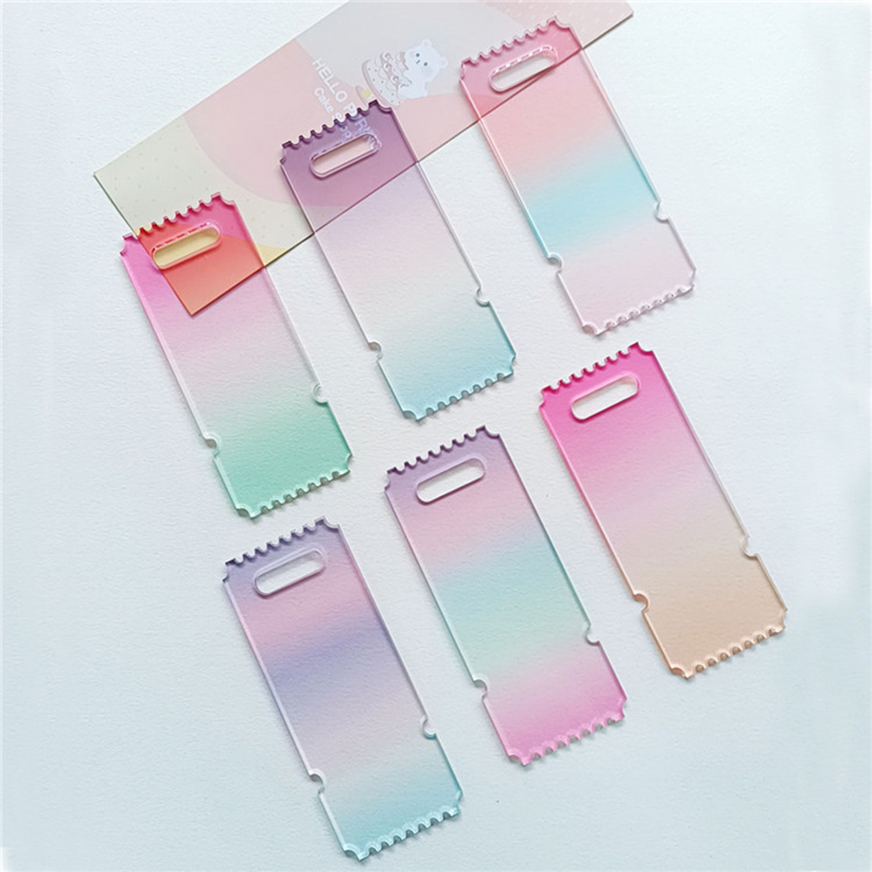 Colorful Gradient Acrylic Orna - đánh giá và giá Art Craft Birthday Party