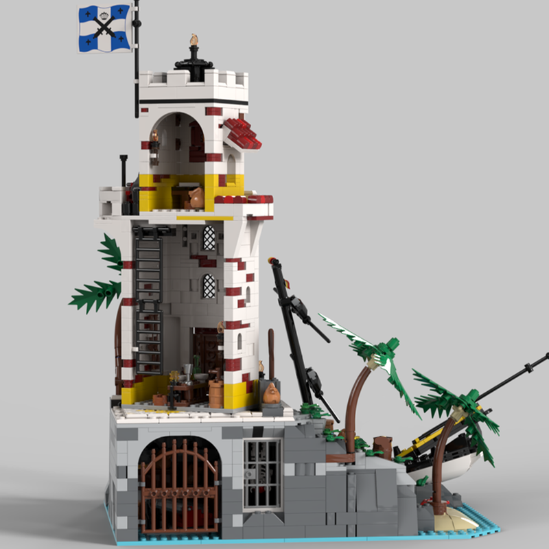 1600pcs MOC Icons 10320-1 Eldo - đánh giá và giá Art Craft Building
