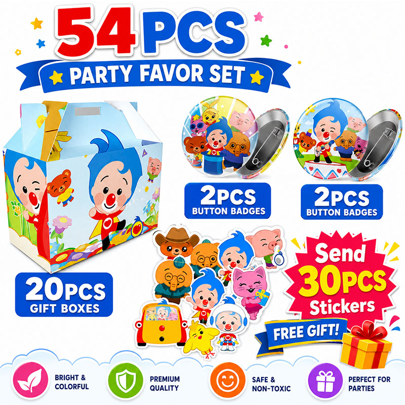 Clown Cartoon Pattern Paper Bo - đánh giá và giá Art Craft Birthday Party