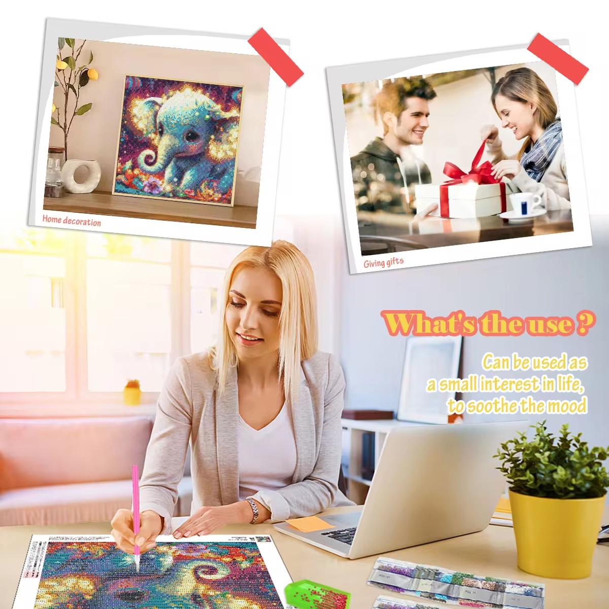GATYZTORY Diamond Painting Kit - đánh giá và giá Art Craft Dinosaurs