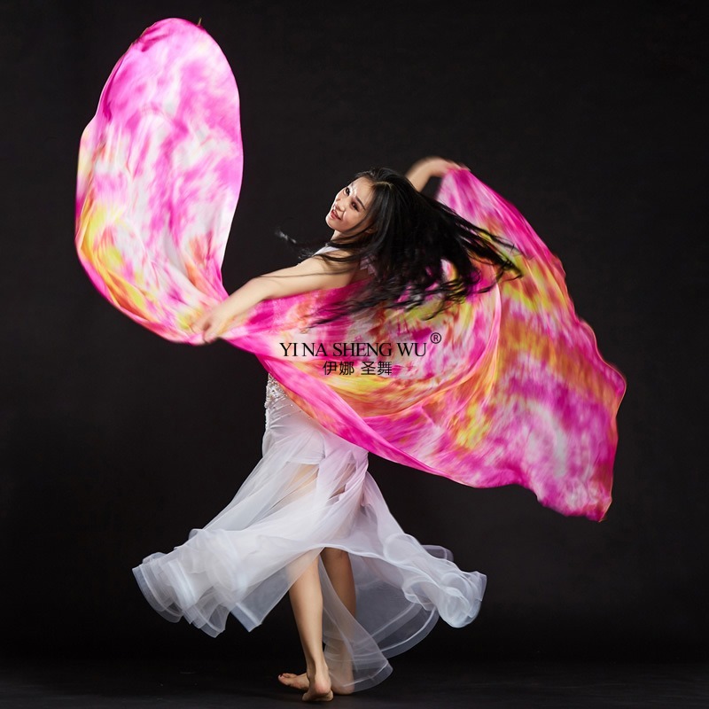New Belly Dance Scarf Silk Tie - đánh giá và giá Silk Painting Dye