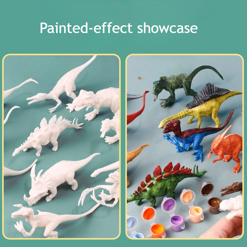 Paint Your Own Dinosaur Kit 8  - đánh giá và giá Art Craft Dinosaurs