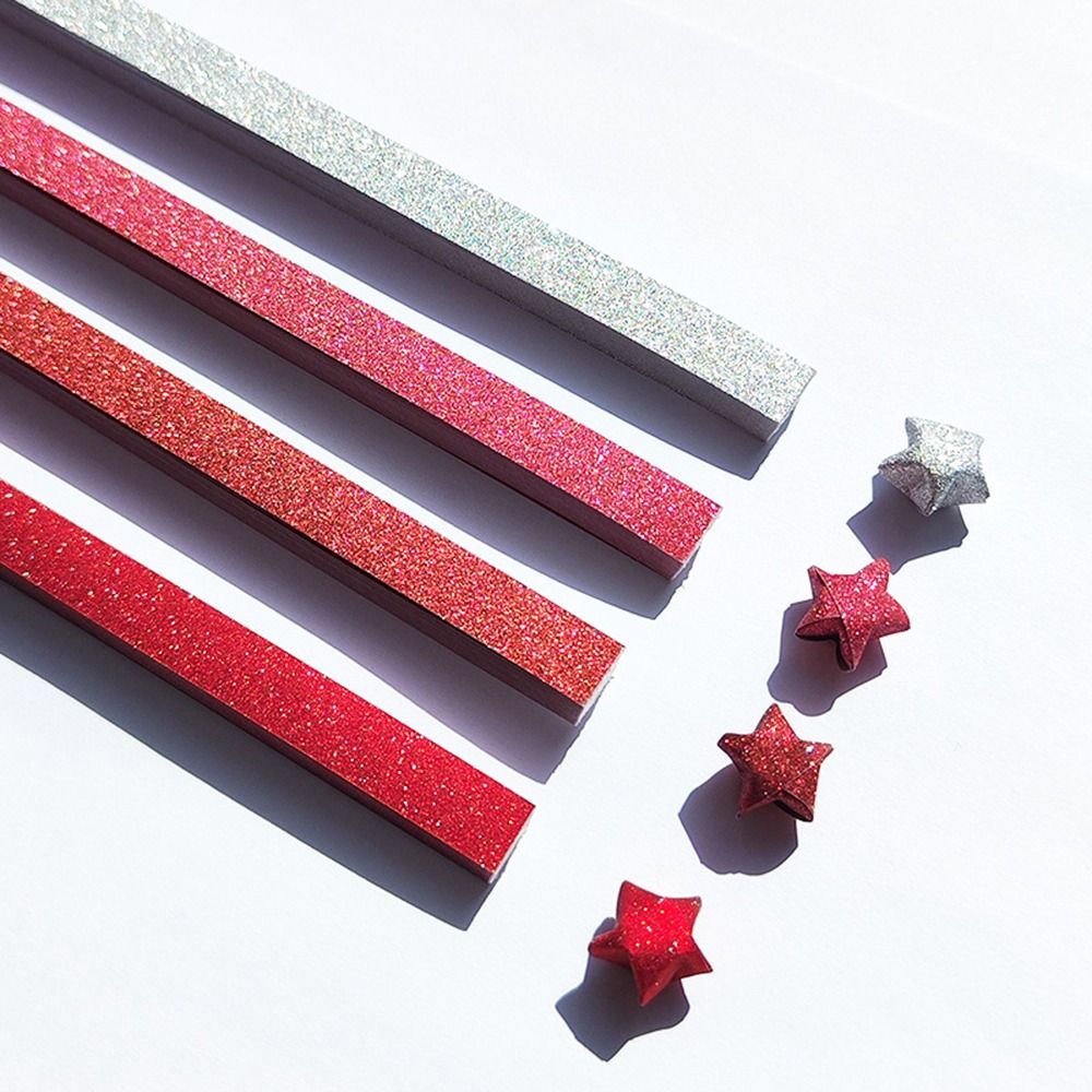 540 Sheets Colorful Star Origa - đánh giá và giá Art Craft Birthday Party
