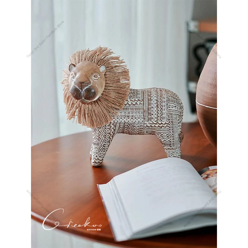 ​​Nordic Style Artistic Lion M - đánh giá và giá Art Craft Room Ideas