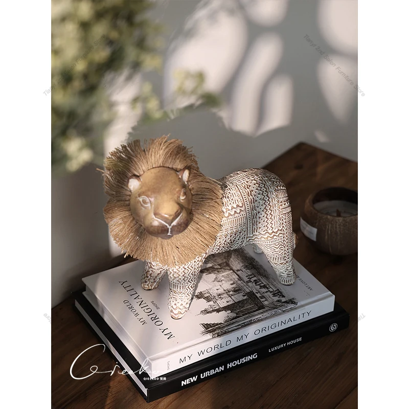 ​​Nordic Style Artistic Lion M - đánh giá và giá Art Craft Room Ideas