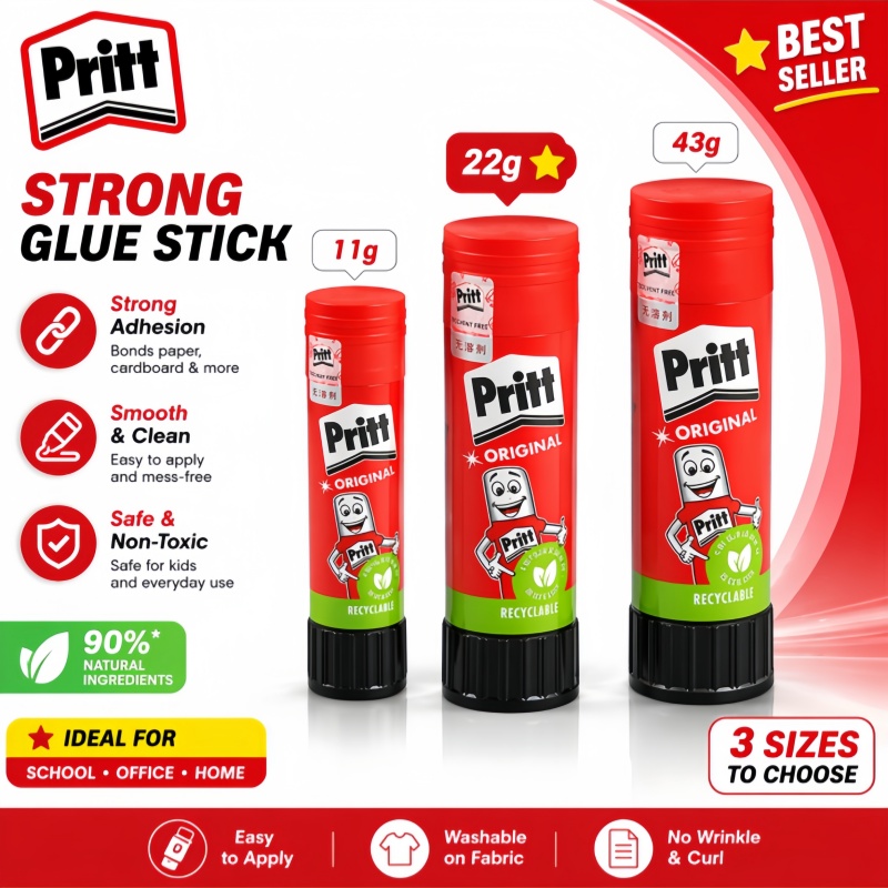 Original Pritt Glue Stick Non- - đánh giá và giá Art Craft For Toddlers