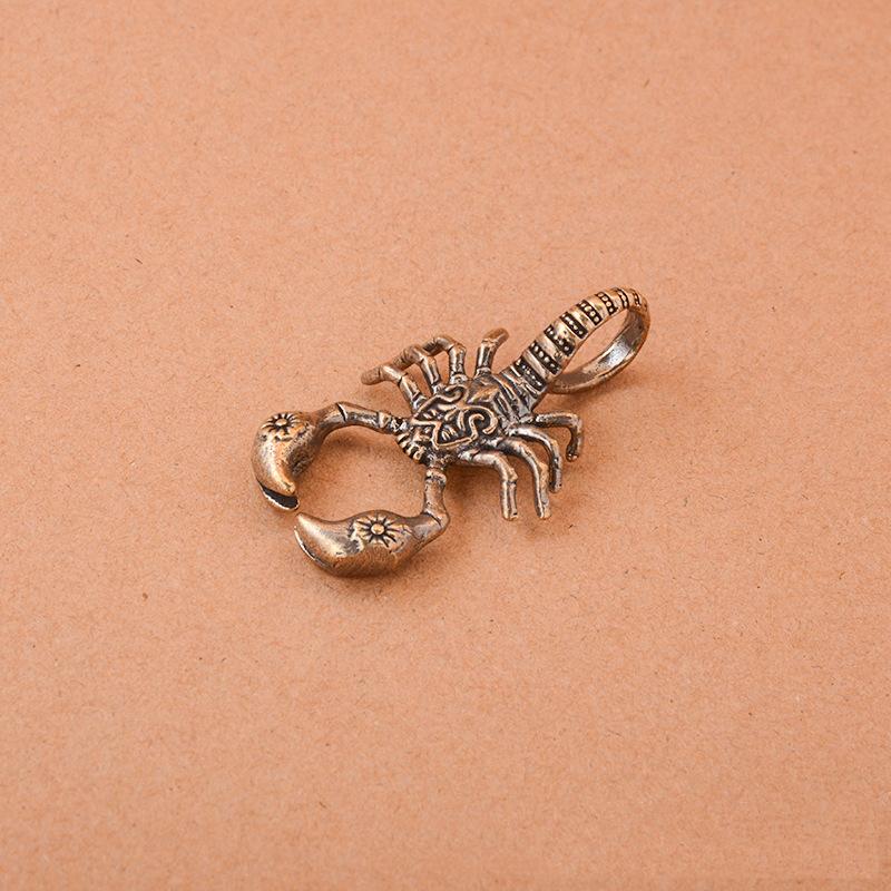 Hand Carved Brass Scorpion Pen - đánh giá và giá Art Craft Hobbies