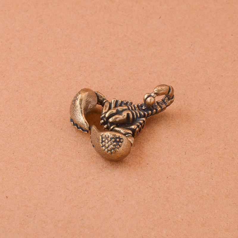 Hand Carved Brass Scorpion Pen - đánh giá và giá Art Craft Hobbies