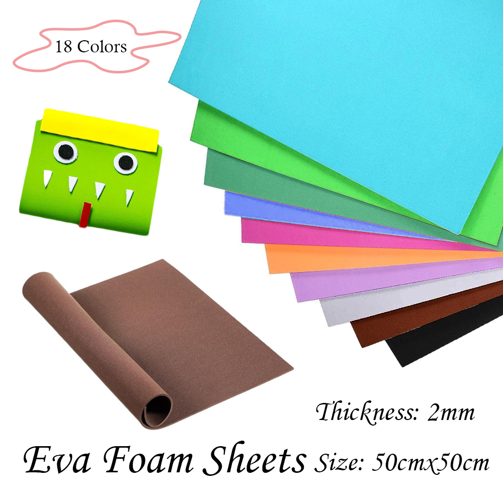 18 Colors 2mm Thick Colorful   - đánh giá và giá Art Craft Birthday Party