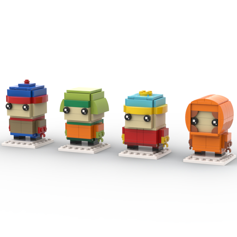 336pcs MOC South Park BrickHea - đánh giá và giá Art Craft Building