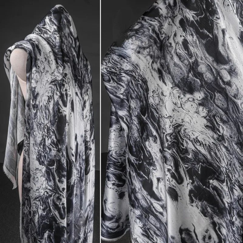 Black Chiffon Fabric Ink Paint - đánh giá và giá Silk Painting Dye
