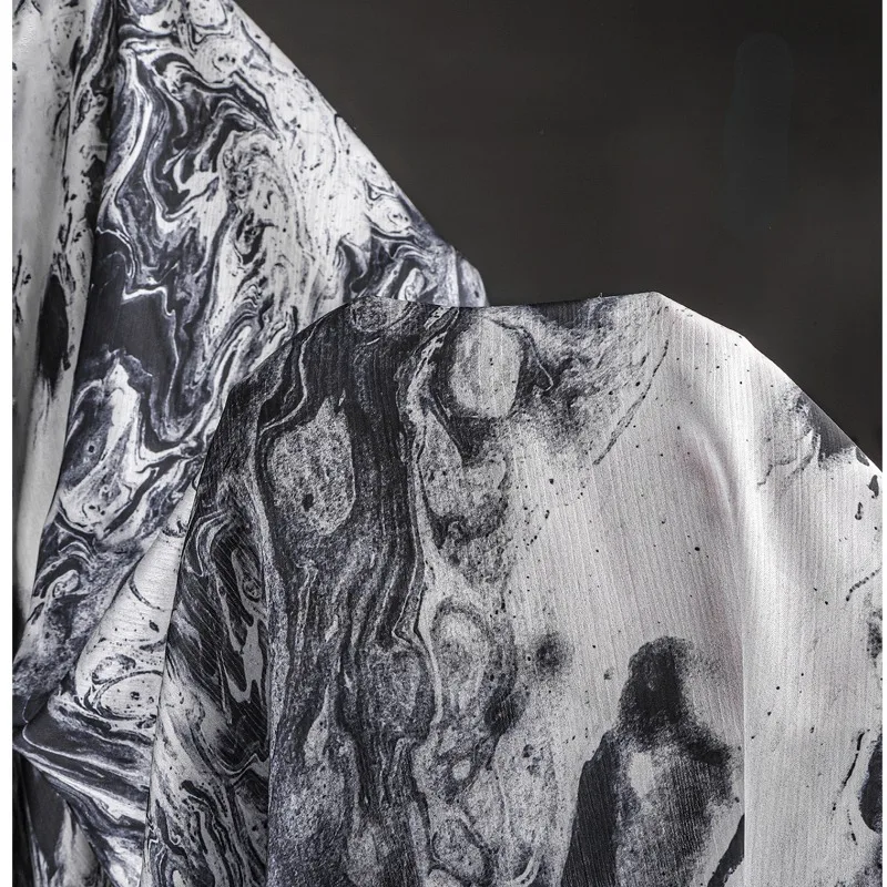 Black Chiffon Fabric Ink Paint - đánh giá và giá Silk Painting Dye