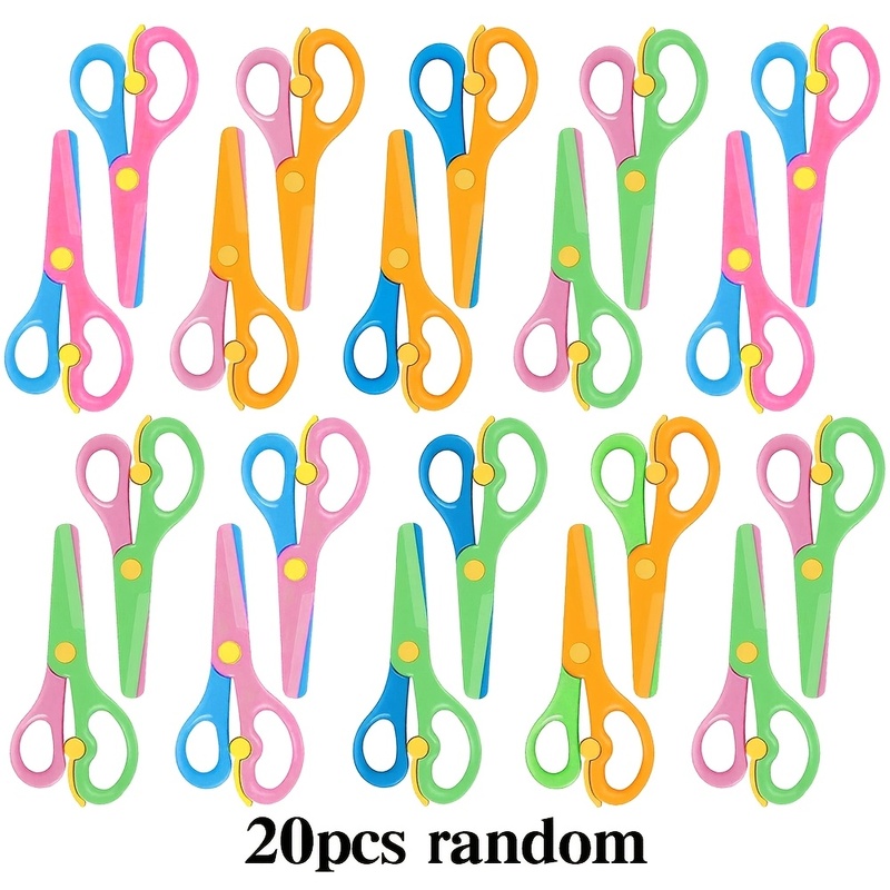 10/20Pcs Kids Safety Plastic S - đánh giá và giá Art Craft Toddler