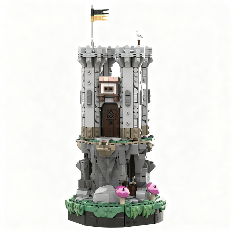 2217pcs MOC The Small Castle M - đánh giá và giá Art Craft Building