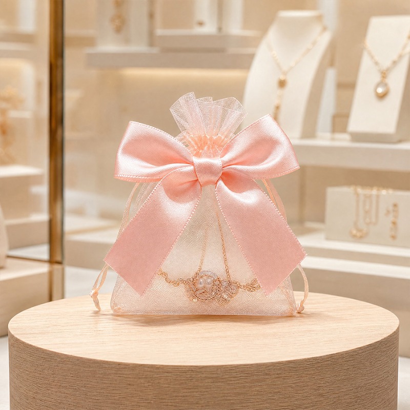 10/20pcs Pink Bow Gift Bags Tr - đánh giá và giá Art Craft Birthday Party