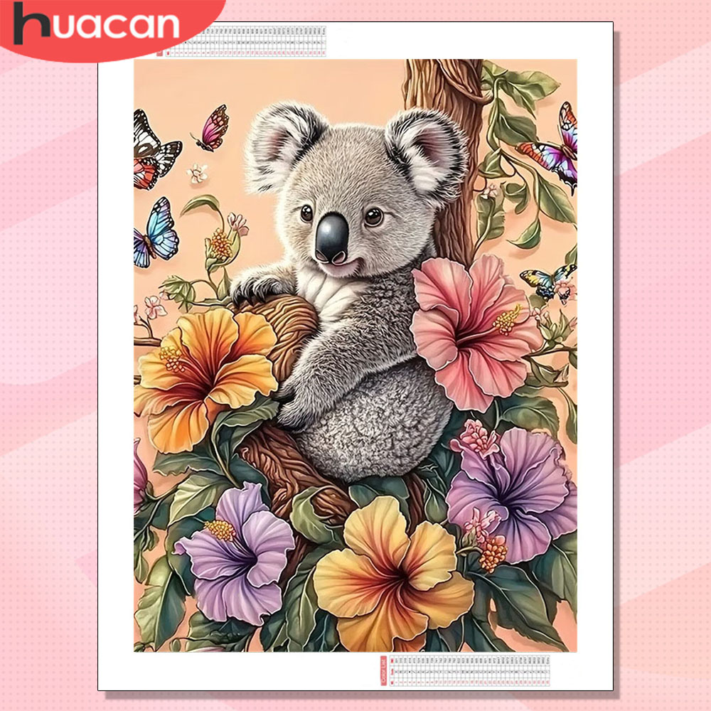 HUACAN Diamond Art Koala Anima - đánh giá và giá Art Craft Hobbies