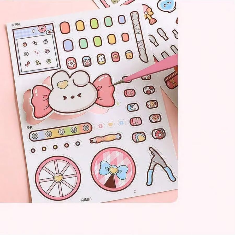 Pink Children DIY Nail Salon Q - đánh giá và giá Art Craft For Toddlers