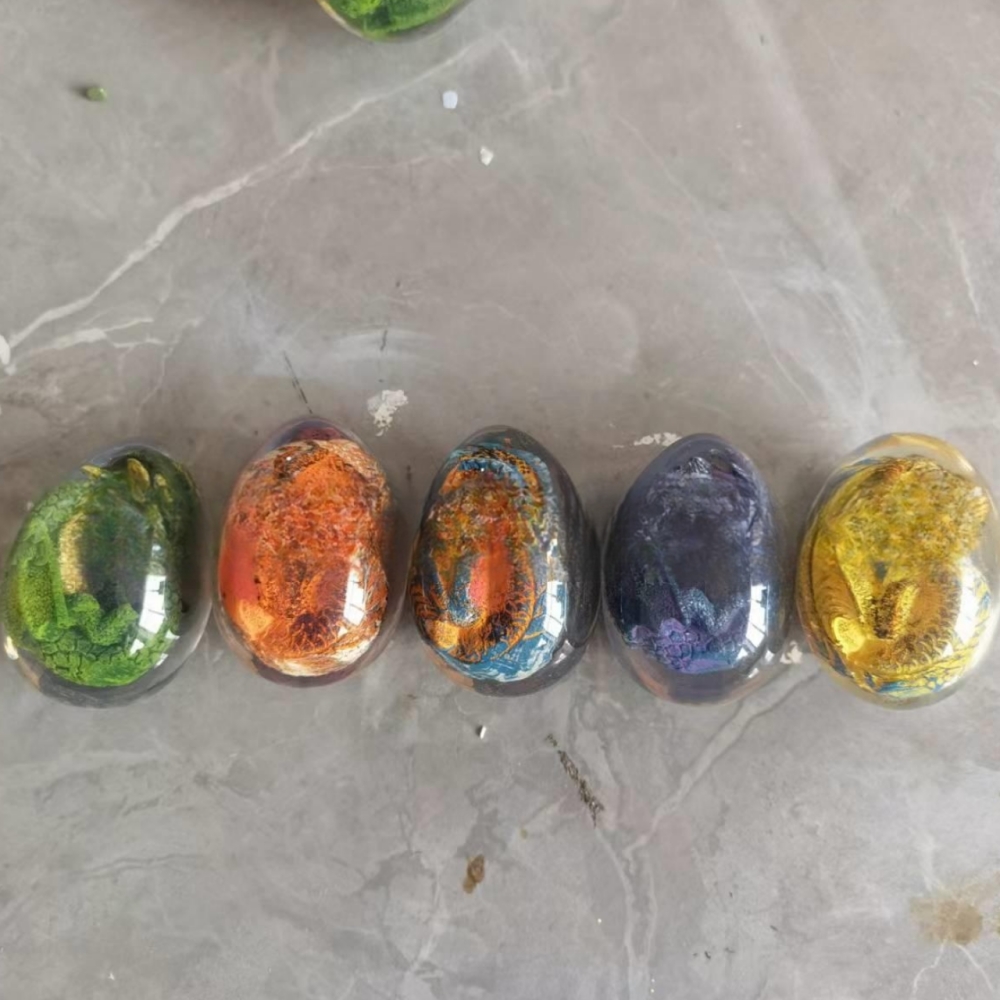 Lava Dragon Egg Statue Ornamen - đánh giá và giá Art Craft Dinosaurs