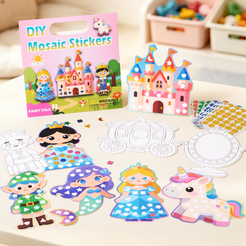 2-in-1 DIY Mosaic Sticker & Co - đánh giá và giá Art Craft Dinosaurs
