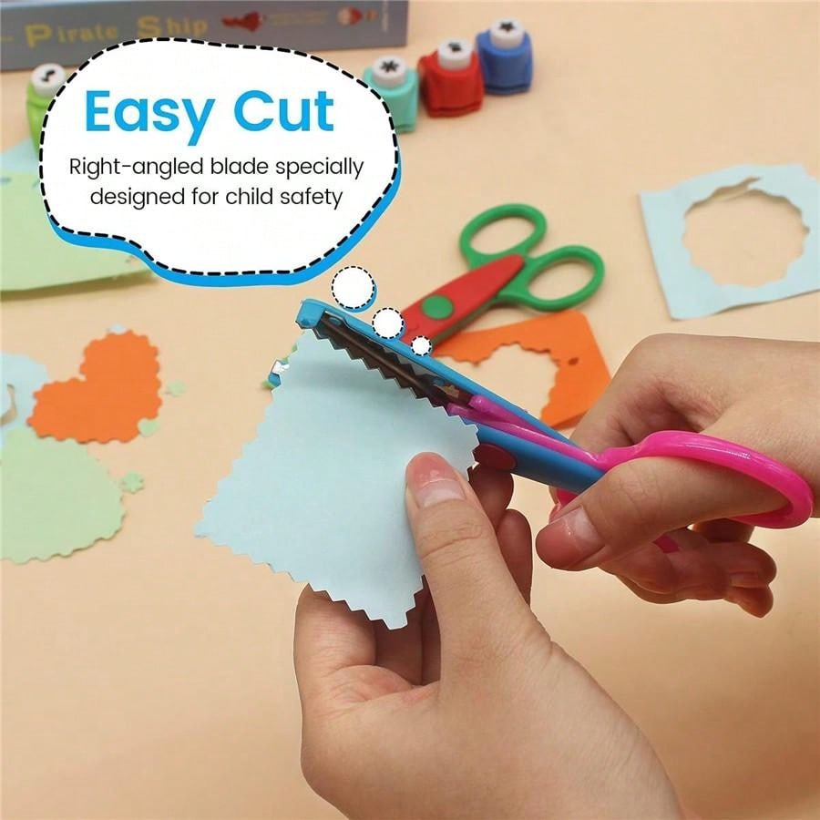 Child Safety Scissors Set 6 Pi - đánh giá và giá Art Craft For Toddlers